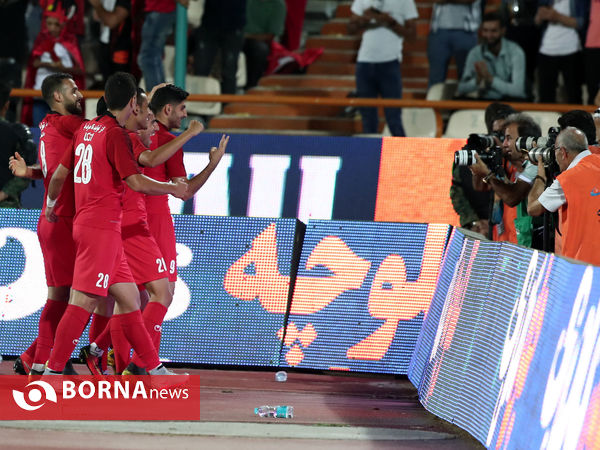 دیدار تیم های پرسپولیس تهران - پارس جنوبی جم