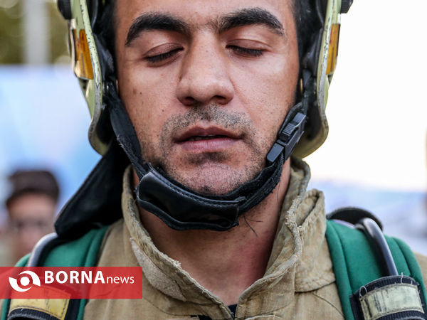 در حاشیه همایش پیاده روی روز ملی آتش نشانی