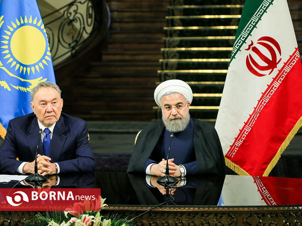 استقبال رسمی از رییس جمهور قزاقستان
