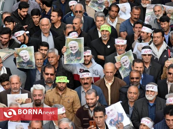 آیین پاسداشت سردار شهید قاسم سلیمانی-اندیمشک