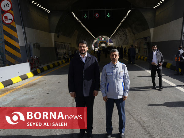 افتتاح قطعه دوم آزاد راه تهران-شمال