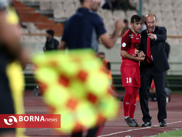 دیدار تیم های پرسپولیس تهران - پارس جنوبی جم