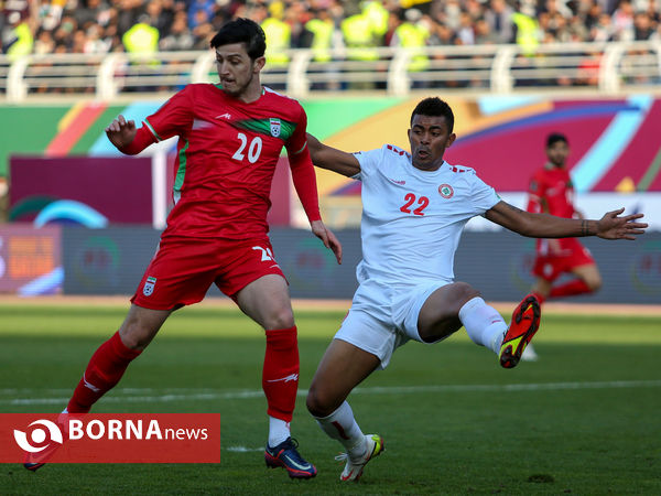 دیدار تیم‌های ملی فوتبال ایران - لبنان