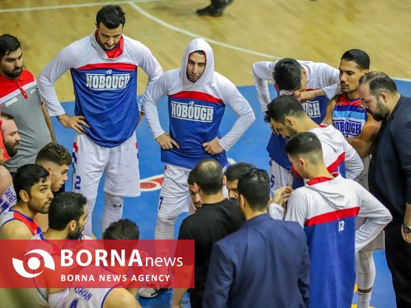 دیدار تیم های بسکتبال نبوغ - توفارقان