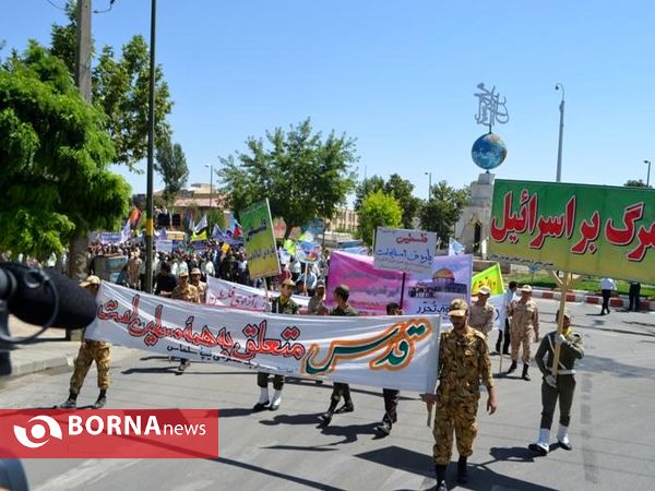 راهپیمایی روز جهانی قدس 1394 - سلماس