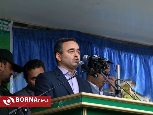راهپیمایی روز۱۳ آبان لاهیجان