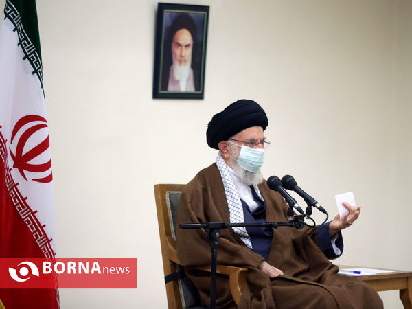 دیدار دست‌اندکاران همایش حضرت حمزه(ع) با رهبرانقلاب