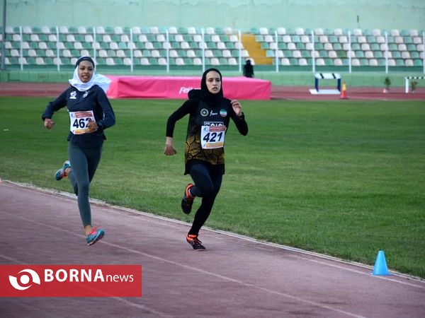 رقابتهای دو و میدانی قهرمانی باشگاههای دختران کشور