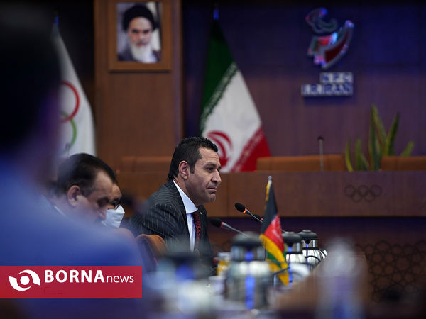 نشست مشترک روسای کمیته ملی المپیک ایران و افغانستان