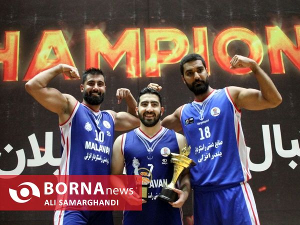 دیدار تیم های بسکتبال سپید رشت _ ملوان بندرانزلی