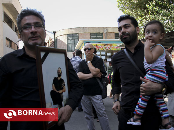 تشییع پیکر مهدی شادمانی