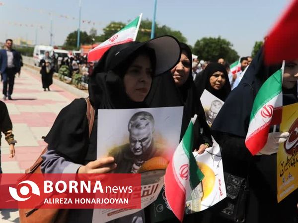 راهپیمایی روز جهانی قدس در خرمشهر