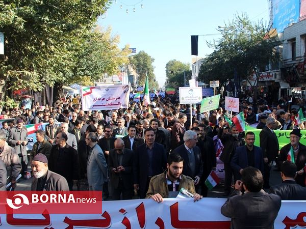 راهپیمایی 13 آبان 94 ارومیه