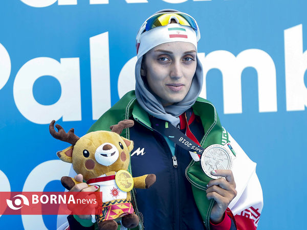 مدال نقره قایقرانی