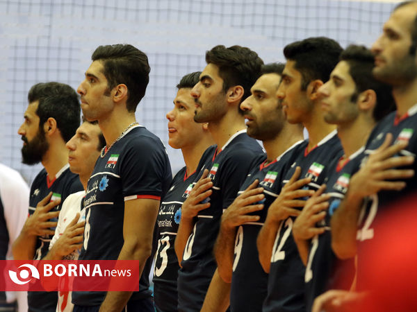 دیدار دوم تیم های والیبال ایران و روسیه