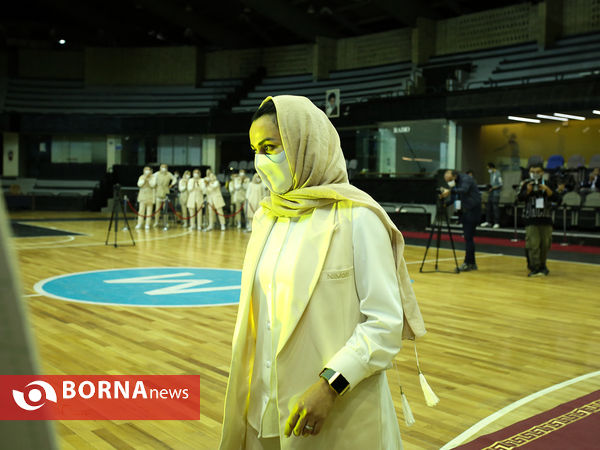 مراسم رونمایی از پیراهن تیم ملی بسکتبال بانوان