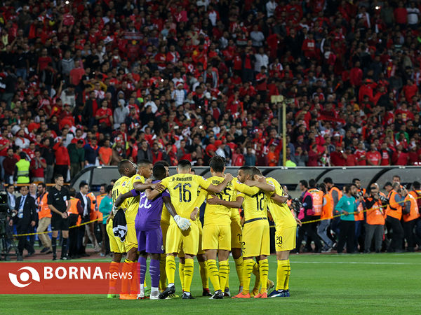دیدار تیم های فوتبال پرسپولیس - السد
