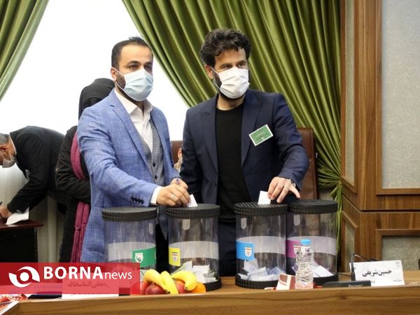 در حاشیه معرفی اعضای مجمع هیات فوتبال استان گیلان