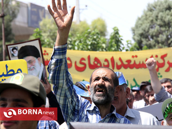 راهپیمایی روز قدس - سمنان