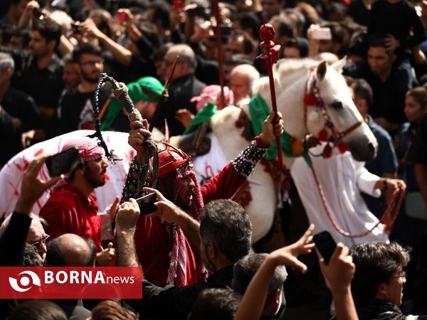عاشورای حسینی در بازار تهران