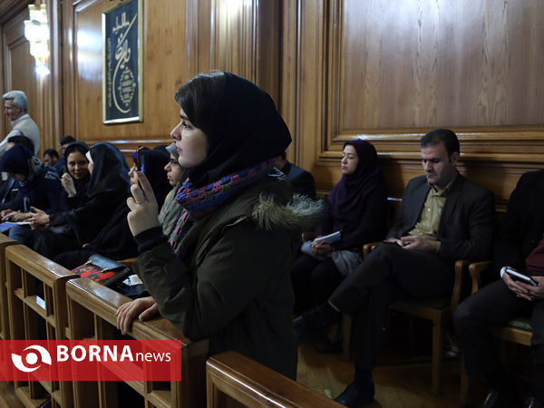 جلسه شورای شهر با حضور شهردار تهران