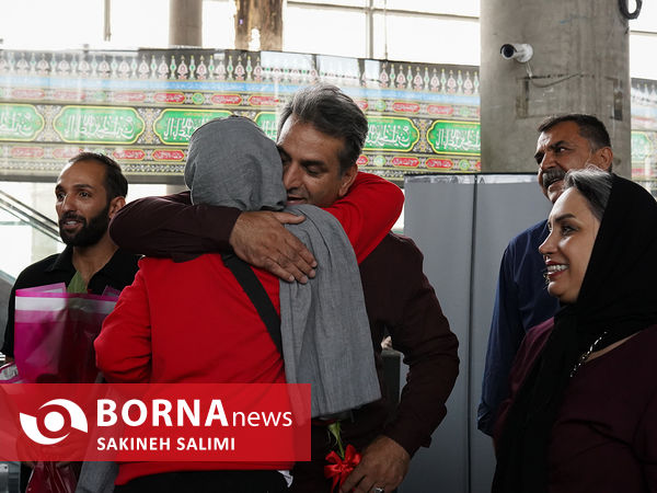  استقبال از تیم ملی بسکتبال بانوان ایران 