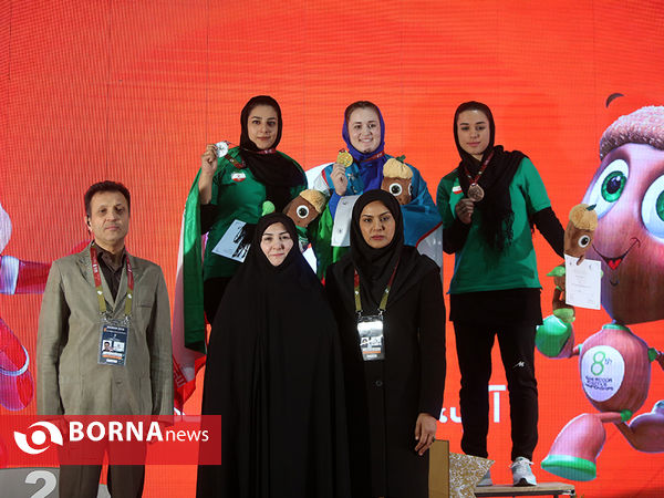 دومین روز از هشتمین دوره مسابقات دوومیدانی داخل سالن آسیا