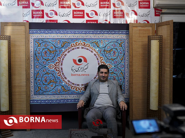 حضور سید مجتبی حسینی در خبرگزاری برنا