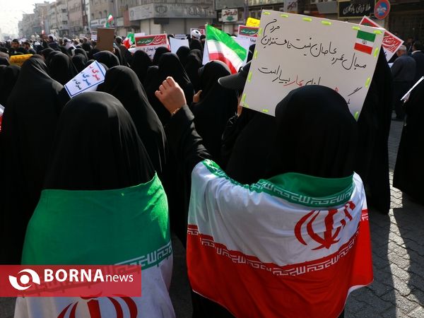 راهپیمایی حمایت از ولایت و اقتدار کشور - اهواز
