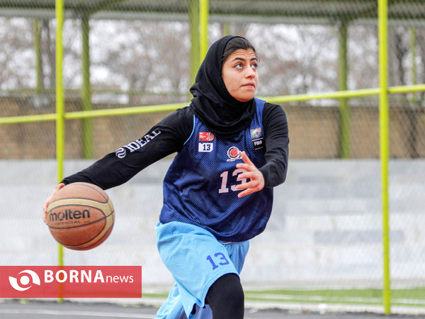 تمرینات تیم بسکتبال اکسیژن اراک