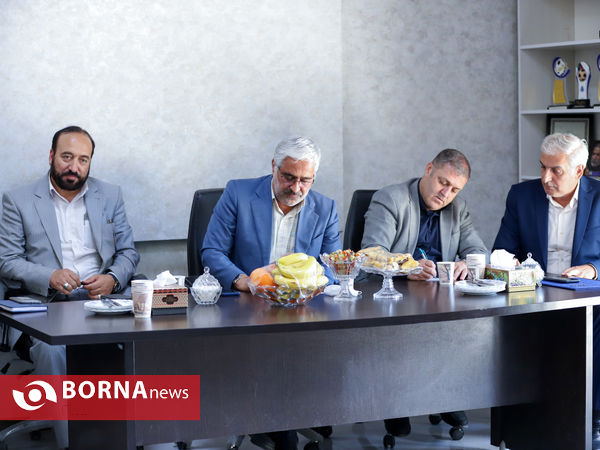 تودیع و معارفه مدیر عامل باشگاه آلومینیوم اراک