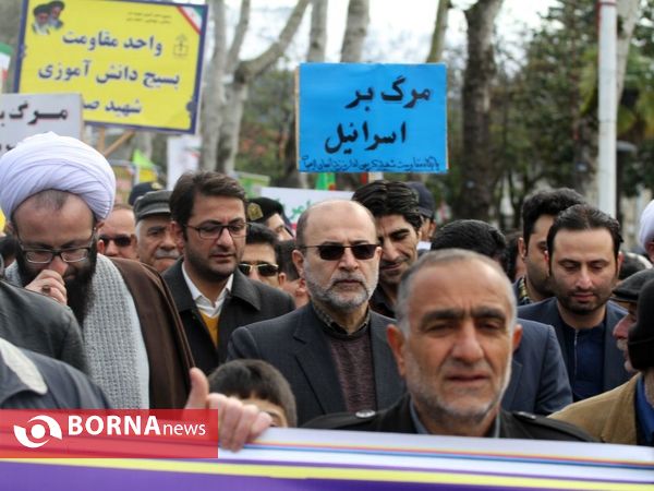 راهپیمایی روز 22 بهمن- شهرستان لاهیجان