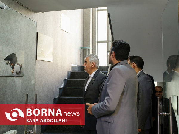 حضور حمید سجادی وزیر ورزش در خبرگزاری برنا