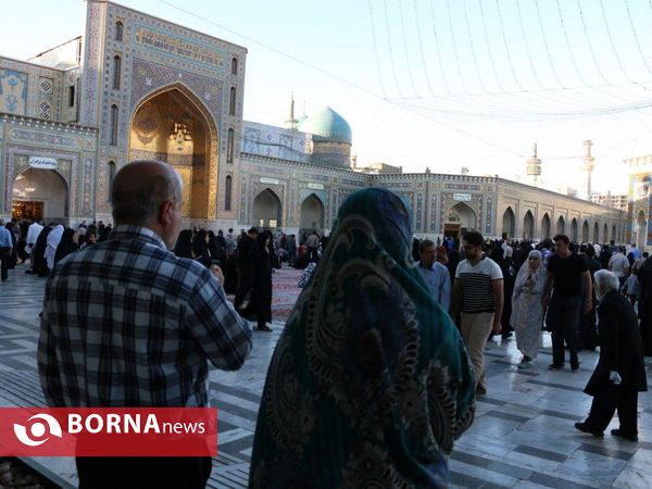 نماز عید قربان در حرم مطهر رضوی