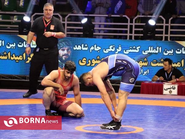رقابت های بین المللی کشتی فرنگی جوانان جام شاهد_ رشت