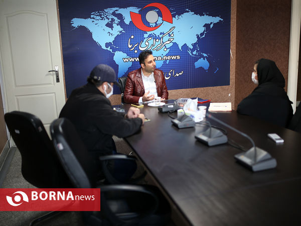حضور محمد بابایی در خبرگزاری برنا