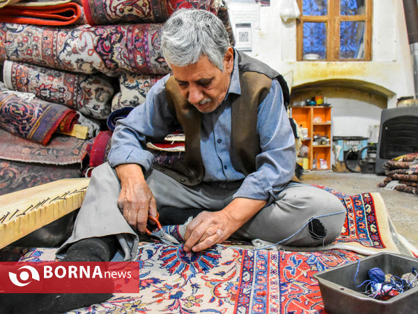 رفوگری فرش دستباف ، هنری اصیل اما گمنام