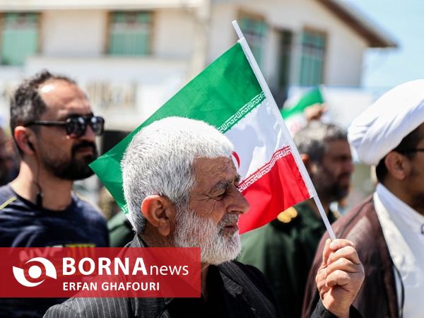راهپیمایی با شکوه روز قدس در فرح آباد