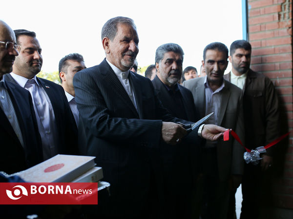 بهره برداری از طرح ارتقا کیفیت آب شرب با حضور معاون اول رییس جمهوری