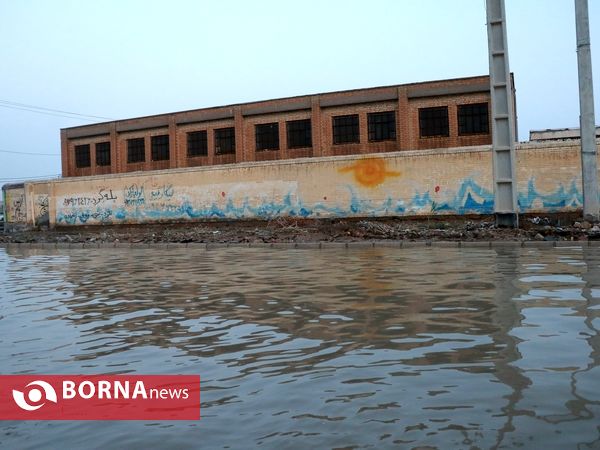 آبادان سه روز بعد از بارندگی