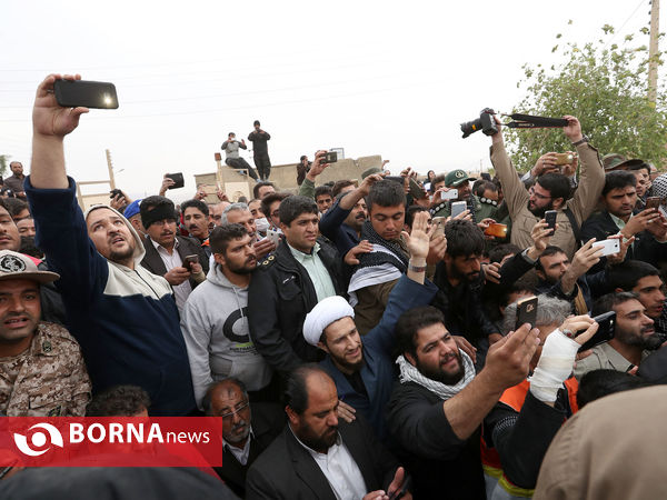 بازدید رهبر انقلاب از روستاهای زلزله‌زده کرمانشاه