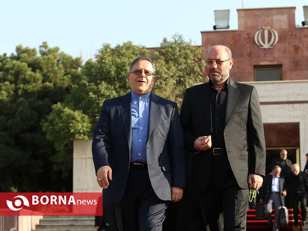 مراسم بدرقه رسمی رییس جمهوری در سفر به جنوب شرق آسیا