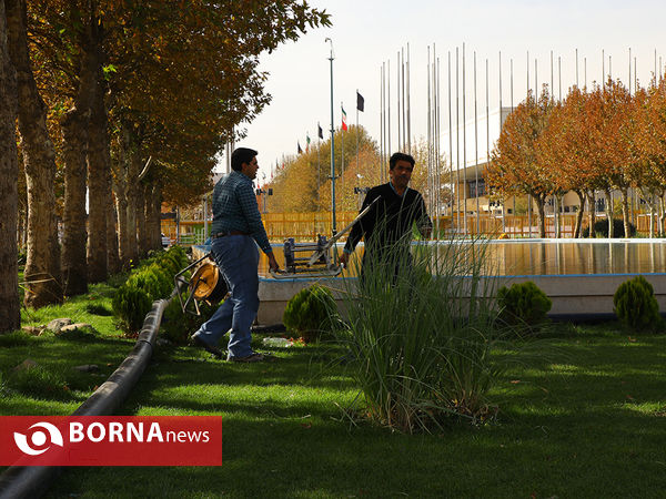 آخرین مراحل آماده سازی ورزشگاه آزادی