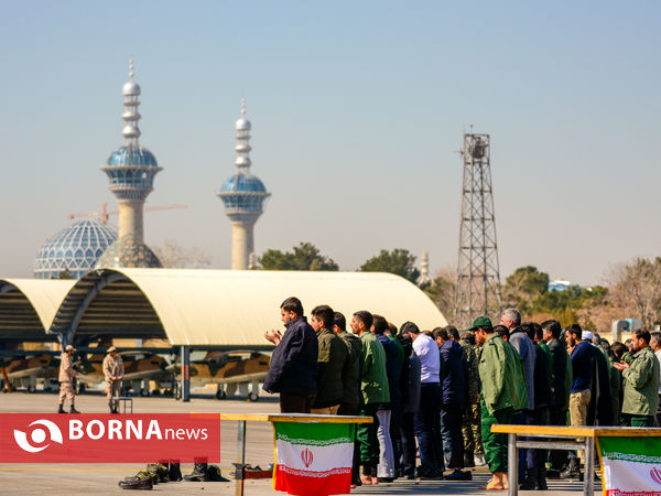پیکر شهدای حادثه تروریستی زاهدان وارد اصفهان شد