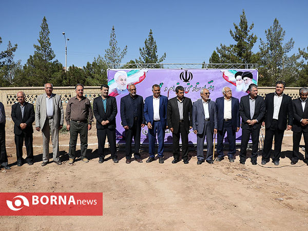 آیین کلنگ‌زنی خانه هاکی در کرمان