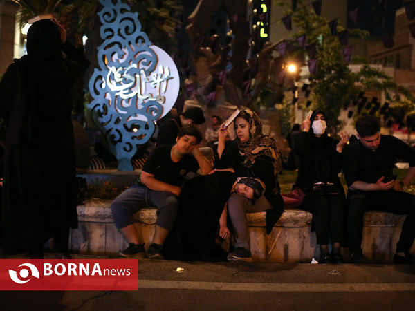 مراسم احیاء شب بیست ویکم ماه مبارک رمضان - میدان فلسطین
