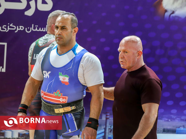 رقابت های پرس سینه قهرمانی کارگران کشور