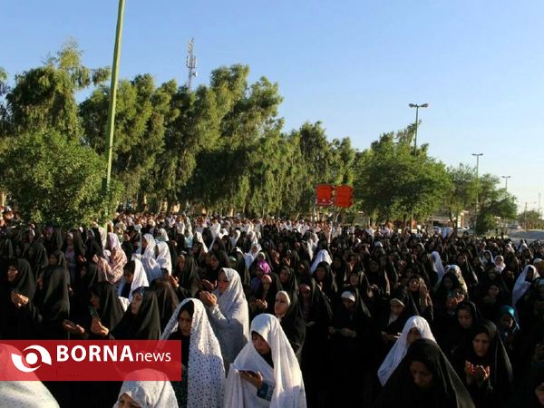 اقامه نماز عید فطر در هویزه