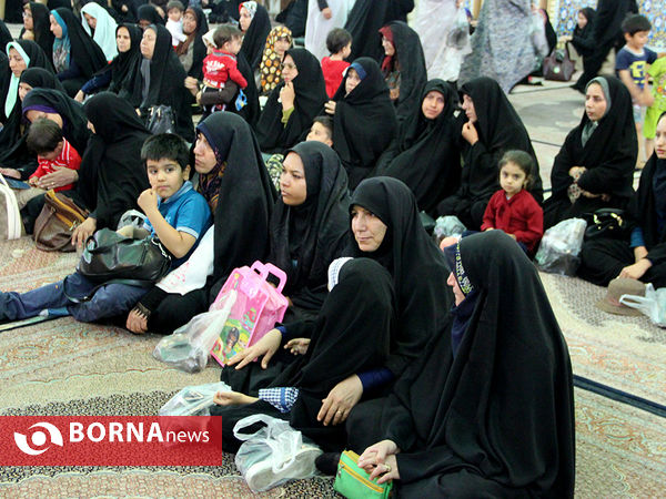 مراسم تجلیل از جانبازان در حرم سیدعلاالدین حسین (ع)