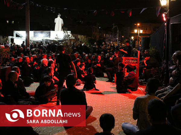 شام غریبان امام حسین علیه السلام در محله دروازه شمیران